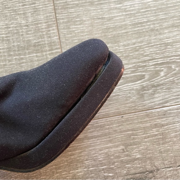 Vintage Black Platform Sock Boots - Picture 6 of 6